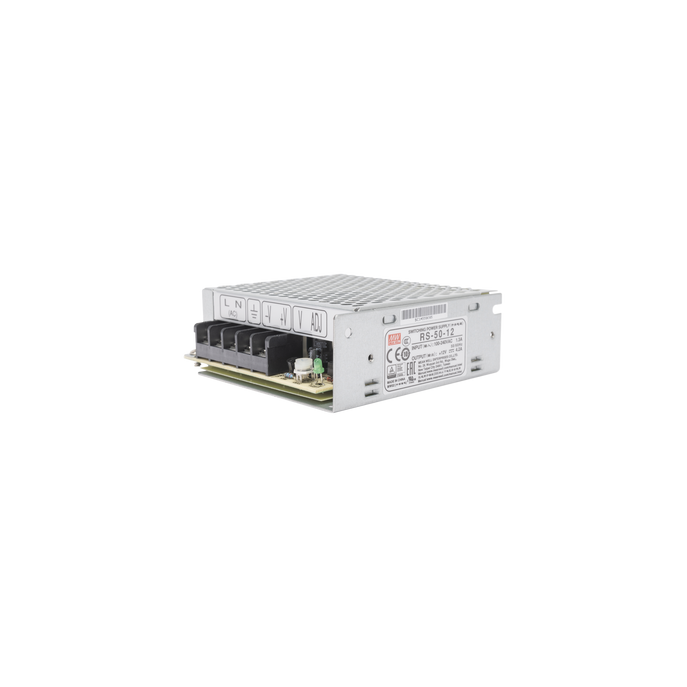 Fuente de Poder Industrial Conmutada 50W de Potencia, 12Vcc, 4.2A