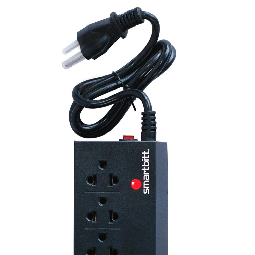 SMARTBITT SBAVR1200S REGULADOR 1200VA/600 WATTS, 4 CONTACTOS
