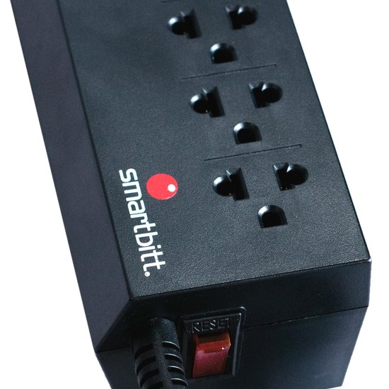 SMARTBITT SBAVR1200S REGULADOR 1200VA/600 WATTS, 4 CONTACTOS