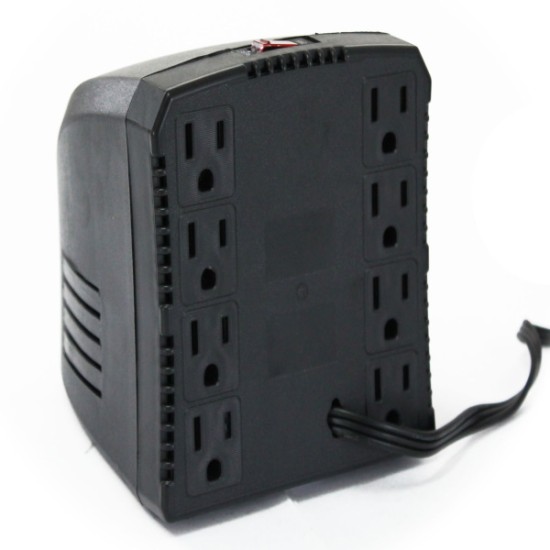 REGULADOR COMPLET ERV-6-001 RPLUS 1300VA/650W/8CONT/P EQUIP COMPUTO