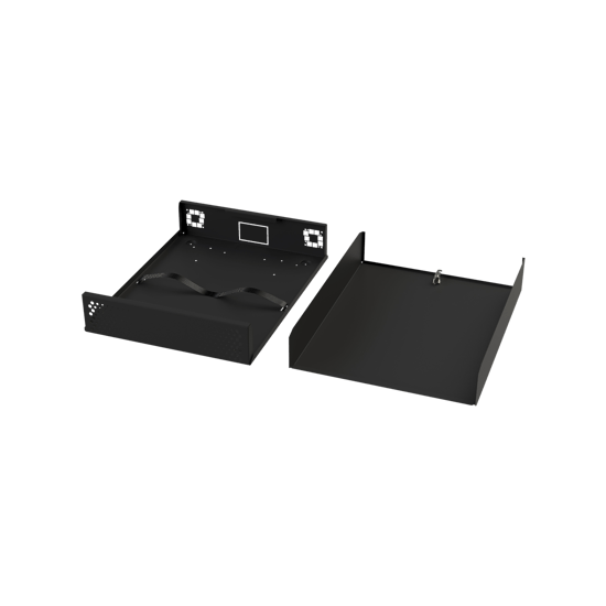 Gabinete Metálico para DVR/NVR. Tamaño Max. de DVR/NVR: 445 x 88 x 400