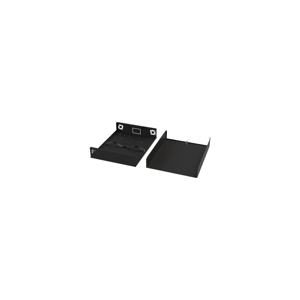 Gabinete Metálico para DVR/NVR. Tamaño Max. de DVR/NVR: 445 x 88 x 400