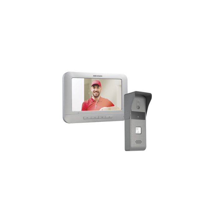 Kit de Videoportero Analógico con Pantalla LCD a Color de 7" / Frente