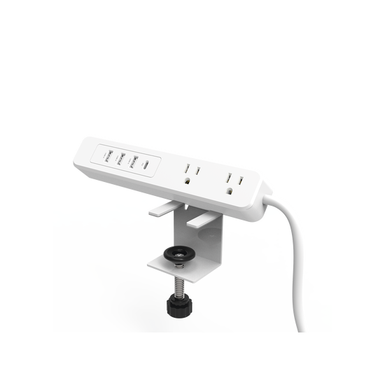 Multicontacto con Montaje para Escritorio / Carga Rápida para 65 W / 2