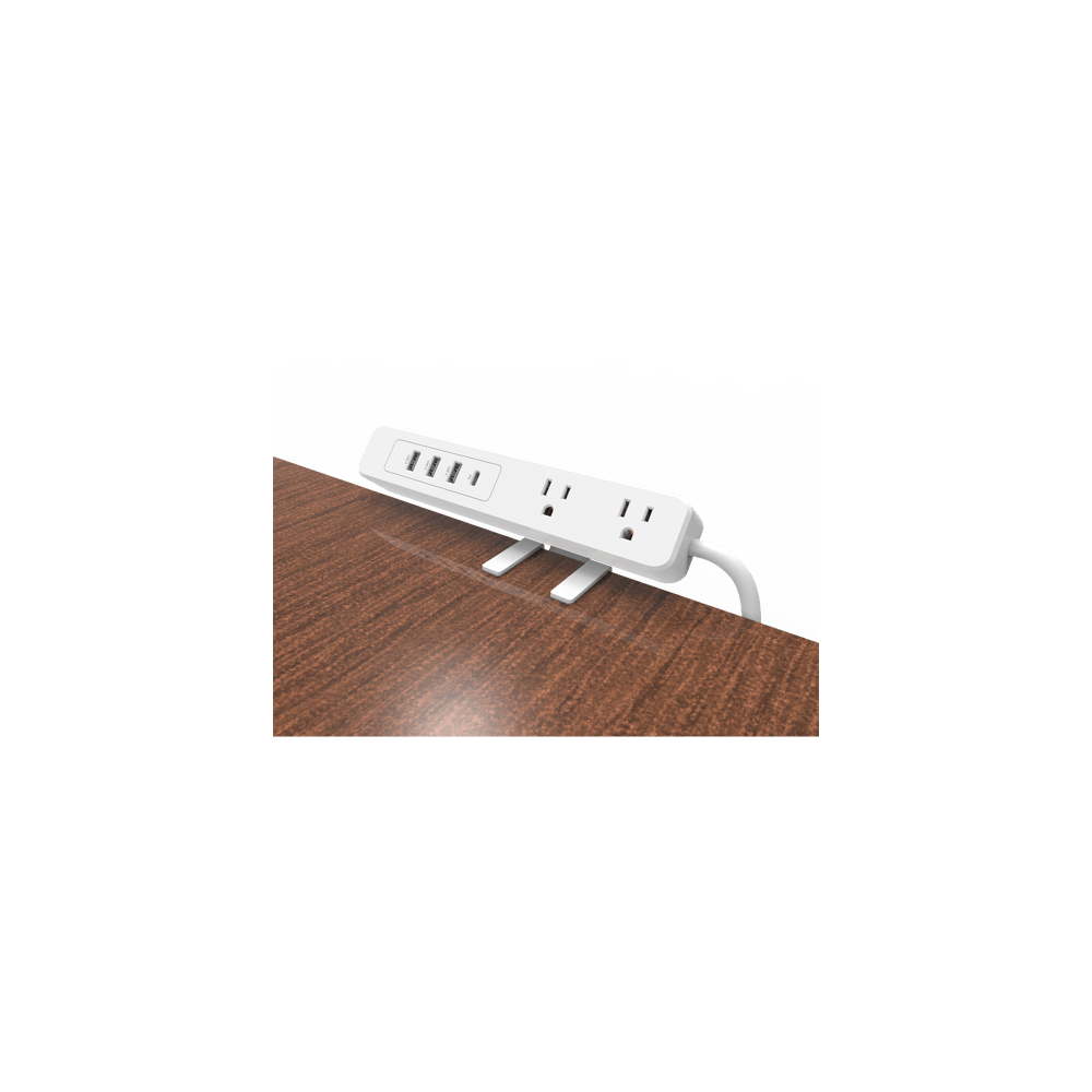 Multicontacto con Montaje para Escritorio / Carga Rápida para 65 W / 2