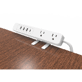 Multicontacto con Montaje para Escritorio / Carga Rápida para 65 W / 2