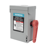 Interruptor de Seguridad GNF221A, 240Vca, 2 polos, 30 Amp, sin portafu