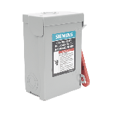 Interruptor de Seguridad GNF221A, 240Vca, 2 polos, 30 Amp, sin portafu