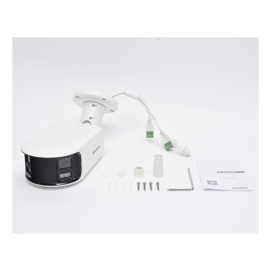 [FlexVu] [PROTECCIÓN ACTIVA] Bala IP Panorámica 4 Megapixel / 2 Lentes