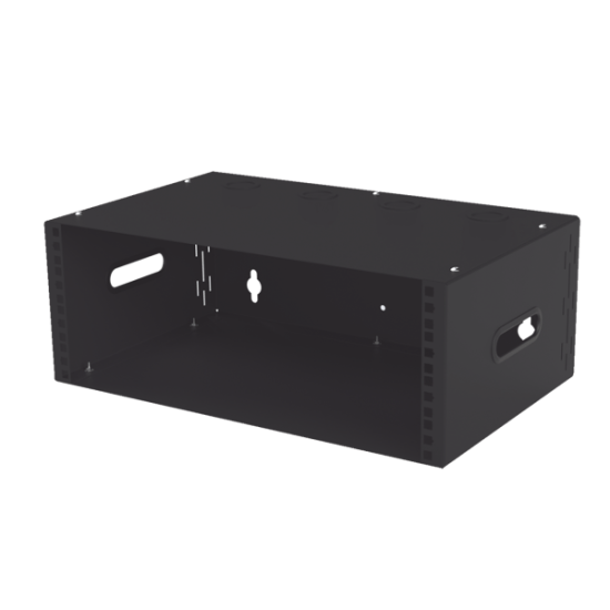 Gabinete para Montaje en Pared liviano, 4 Unidades de rack, Profundida