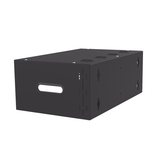 Gabinete para Montaje en Pared liviano, 4 Unidades de rack, Profundida