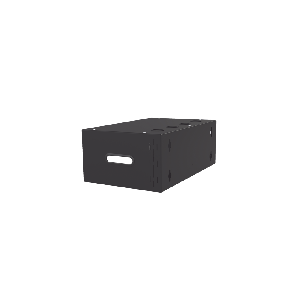 Gabinete para Montaje en Pared liviano, 4 Unidades de rack, Profundida