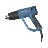 Pistola de Calor de 1600W, con 3 niveles de Temperatura variable, Incl