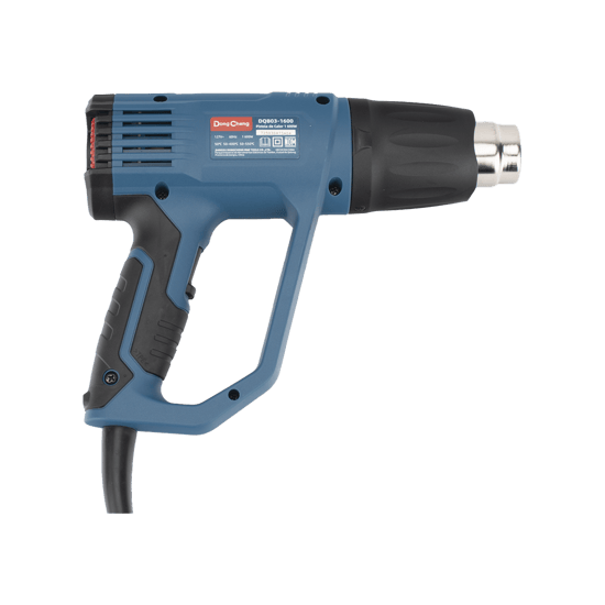 Pistola de Calor de 1600W, con 3 niveles de Temperatura variable, Incl