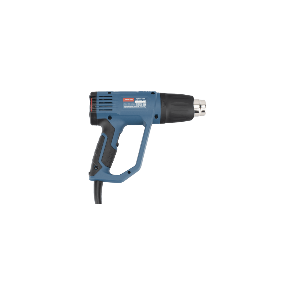 Pistola de Calor de 1600W, con 3 niveles de Temperatura variable, Incl