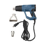 Pistola de Calor de 1600W, con 3 niveles de Temperatura variable, Incl