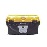 Caja de plástico Reforzada de 19 in. para Herramientas.