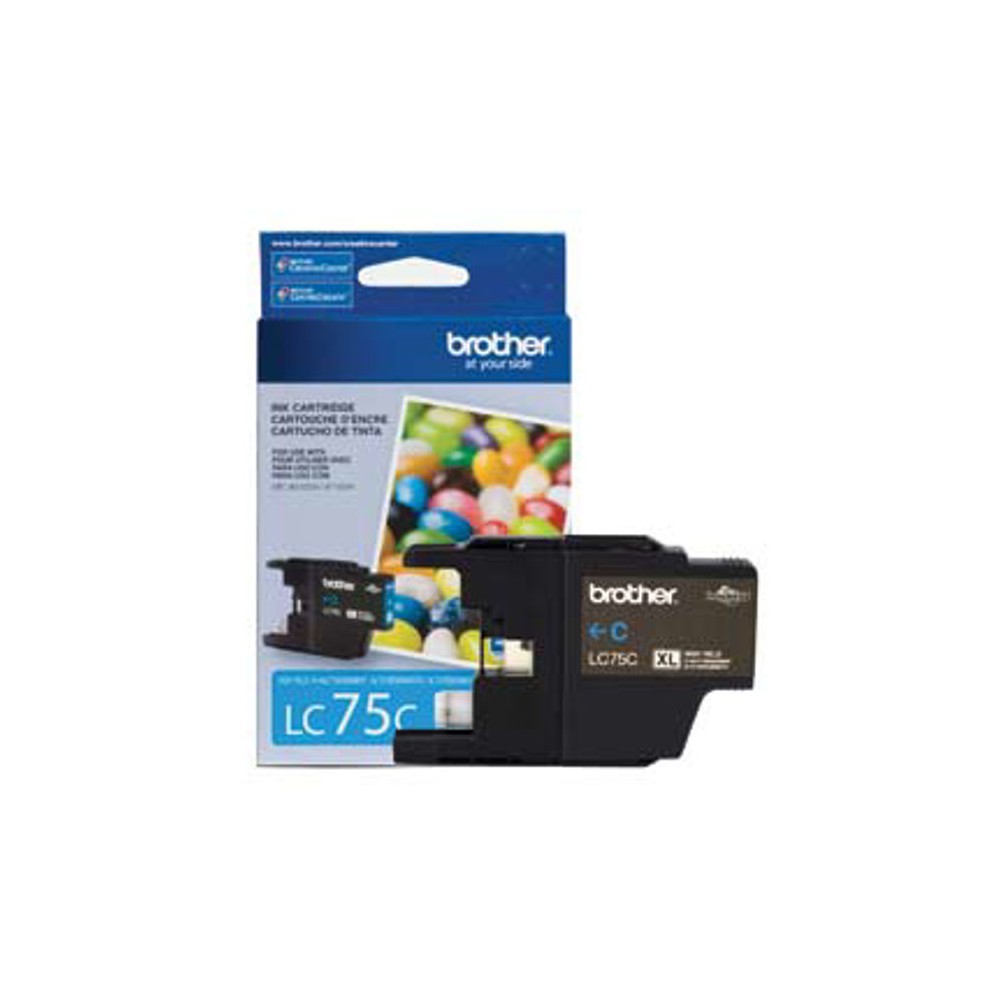 CARTUCHO CIAN BROTHER LC75C 600 PAG. MFCJ5910DW/MFCJ6510DW/MFCJ6710DW/