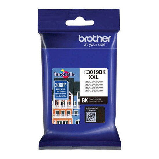 CARTUCHO BROTHER LC3017Y AMARILLO 550 PAGINAS P/MFCJ5330DW/MFCJ6930DW