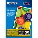 PAPEL FOTO BROTHER BP71GLGR BRILLANTE TAM TABLOIDE 11X17" PAQ 20 HOJAS