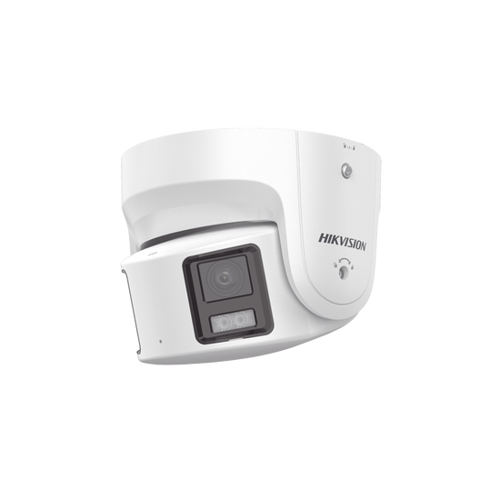 [PROTECCIÓN ACTIVA] Turret IP Panorámica 8 Megapíxel / 2 Lentes 4 mm (