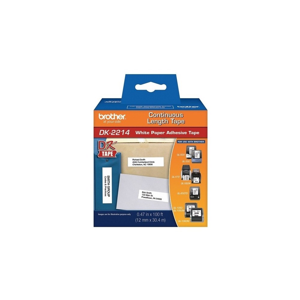 CINTA BROTHER DK2214 CONTINUA 12MM 30.48MM