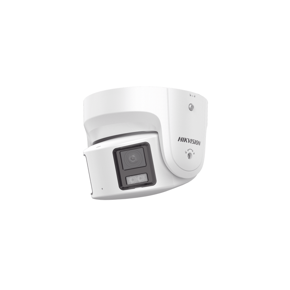 [PROTECCIÓN ACTIVA] Turret IP Panorámica 8 Megapíxel / 2 Lentes 4 mm (