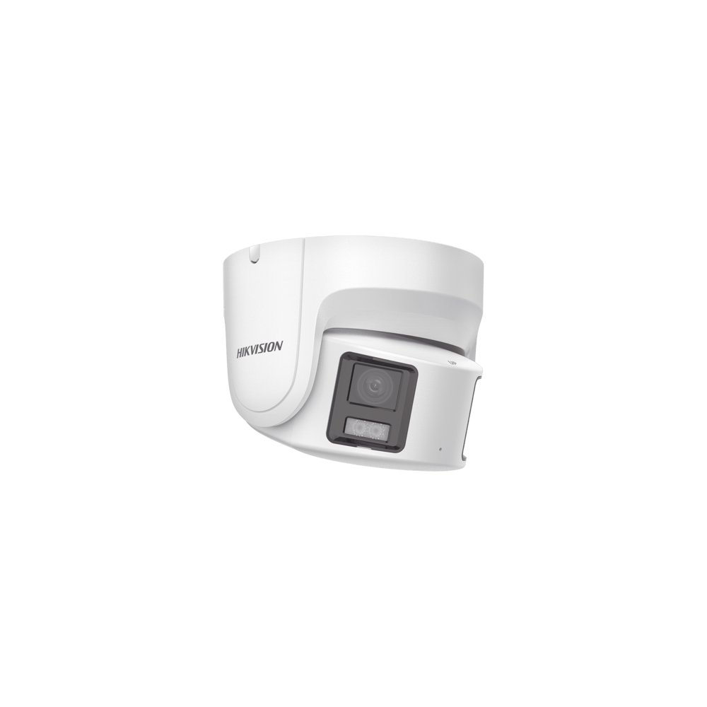 [PROTECCIÓN ACTIVA] Turret IP Panorámica 8 Megapíxel / 2 Lentes 4 mm (