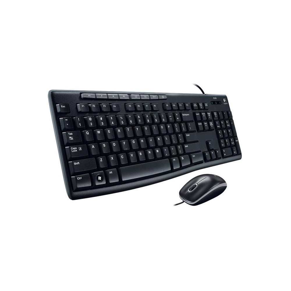 KIT LOGITECH MK200 TECLADO Y MOUSE ALAMBRICO MULTIMEDIA (920-002716)