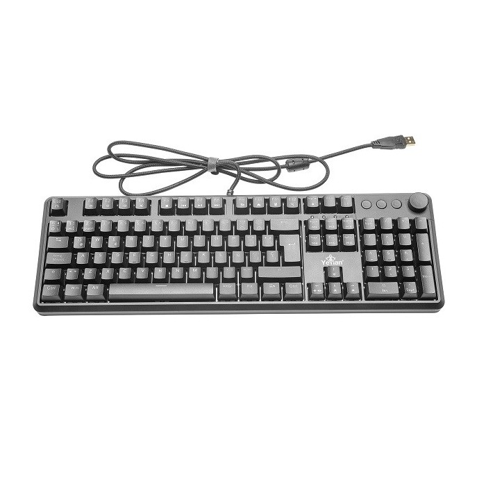 TECLADO GAMER YEYIAN YTM-28208B ASWARD S3000 MECANICO SWITCH AZUL RGB