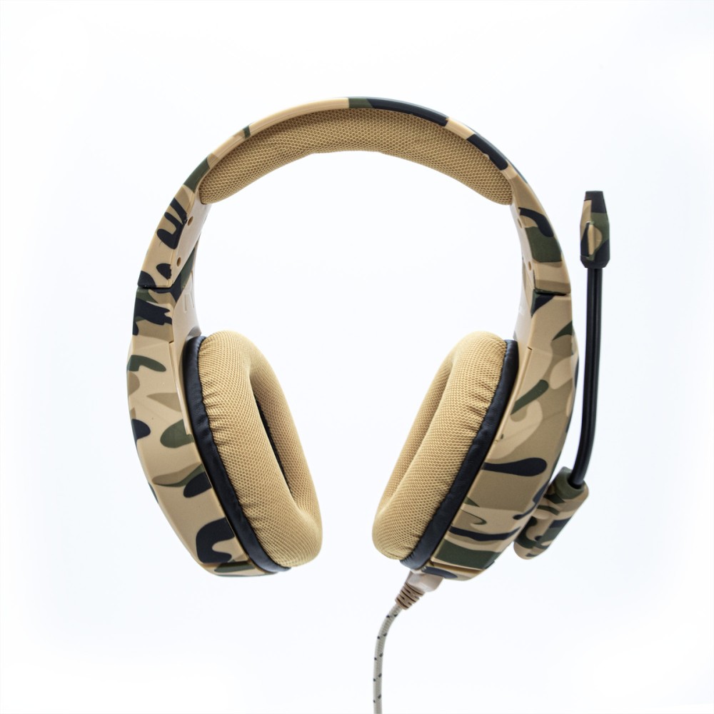DIADEMA GAMER YEYIAN YDF-33401D F MILITARY DESIERT S3000 LED/USB/3.5MM