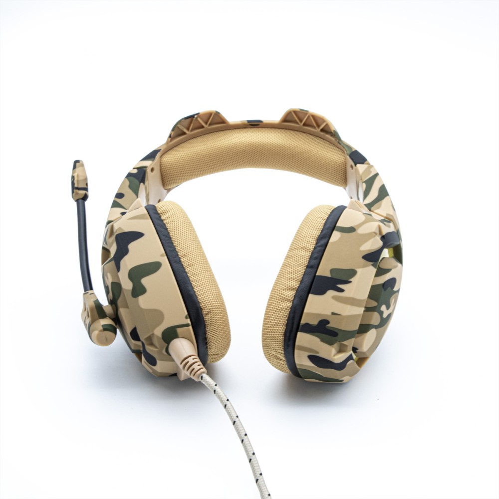 DIADEMA GAMER YEYIAN YDF-33401D F MILITARY DESIERT S3000 LED/USB/3.5MM