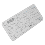 TECLADO MULTIDISPOSITIVO ACTECK BT 300HRS RECARGABLE BLANCO AC-931670