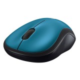 MOUSE LOGITECH M185 AZUL INALAMBRICO USB (910-003636)