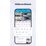 Kit IP 1080p (2 Megapixel) / NVR de 4 Canales con 4 Puertos PoE / 2 Cá