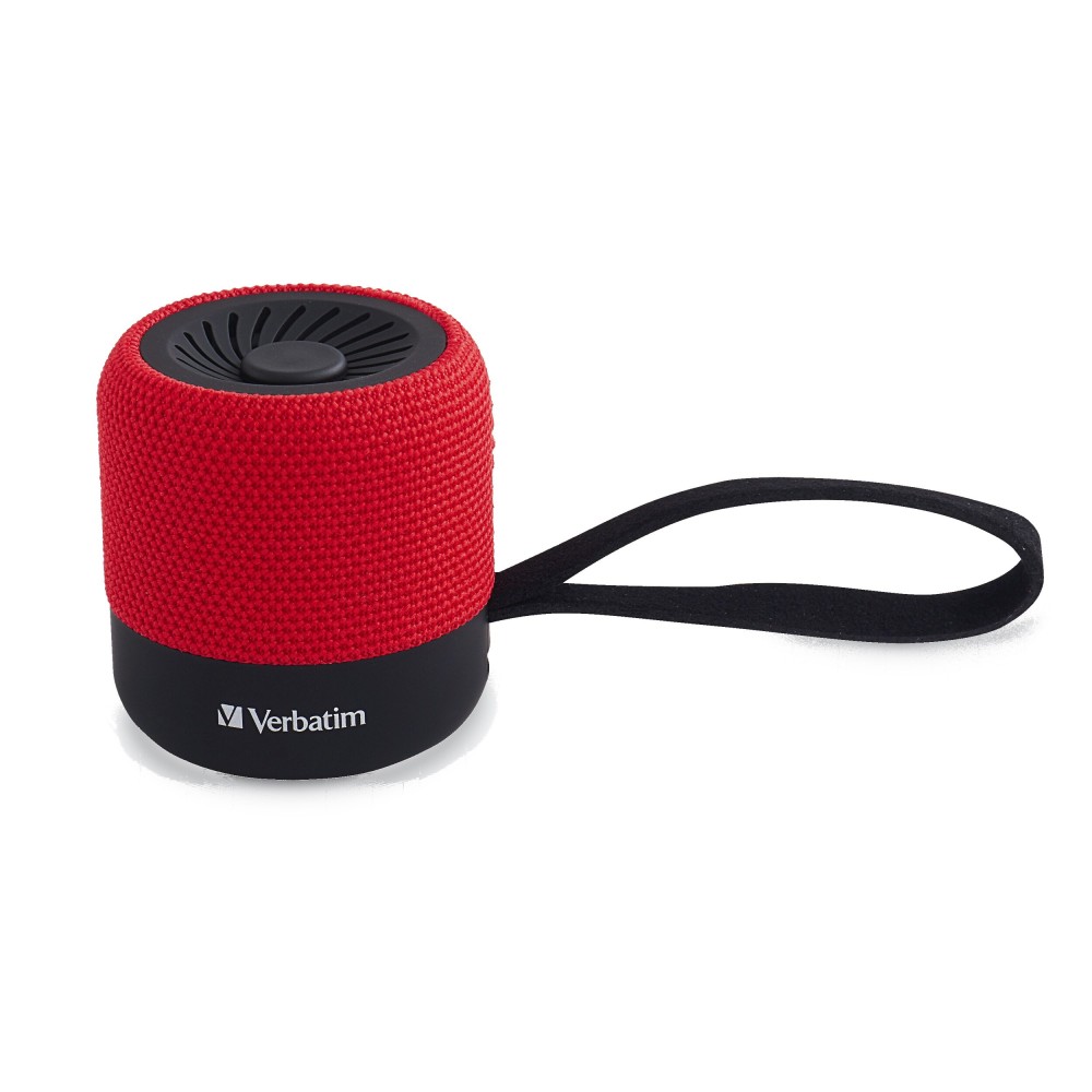 MINI ALTAVOZ VERBATIM INALAMBRICO BLUETOOTH - ROJA VB70230