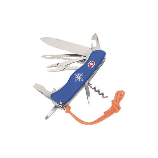 Navaja Victorinox Multiherramienta SwissTool con 18 Funciones. Azúl