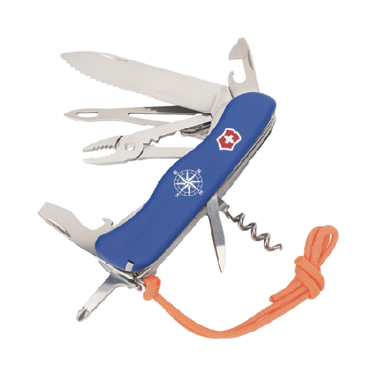 Navaja Victorinox Multiherramienta SwissTool con 18 Funciones. Azúl