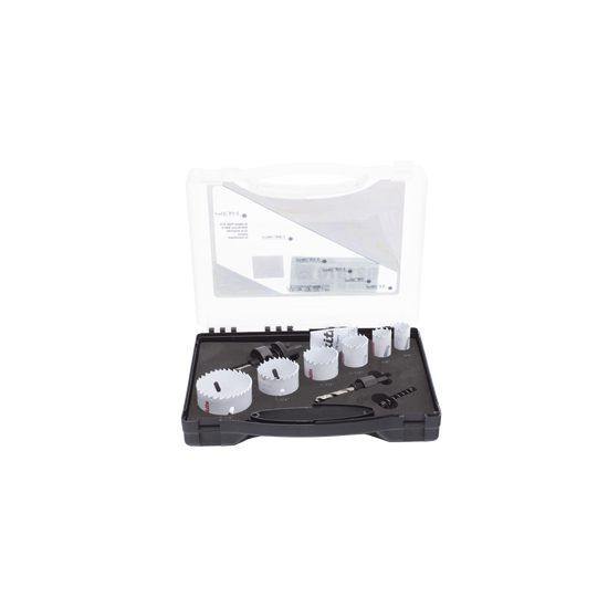 Kit de broca sierras (3/4 - 2 1/4 in) incluye 6 piezas de broca sierra