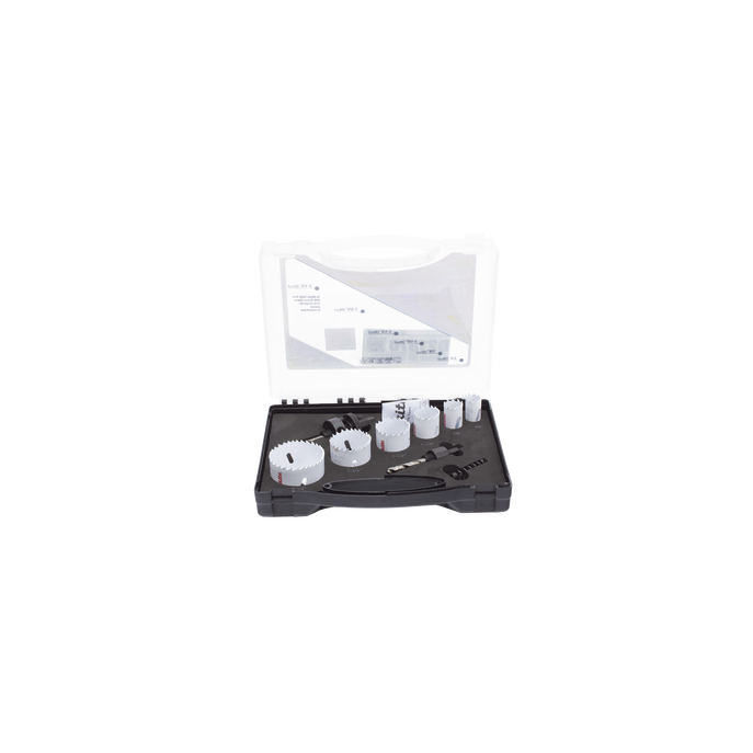 Kit de broca sierras (3/4 - 2 1/4 in) incluye 6 piezas de broca sierra