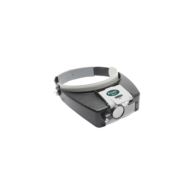 Lampara LED en correa frontal con lentes de aumento 1.8X, 2.6X y 5.8X.