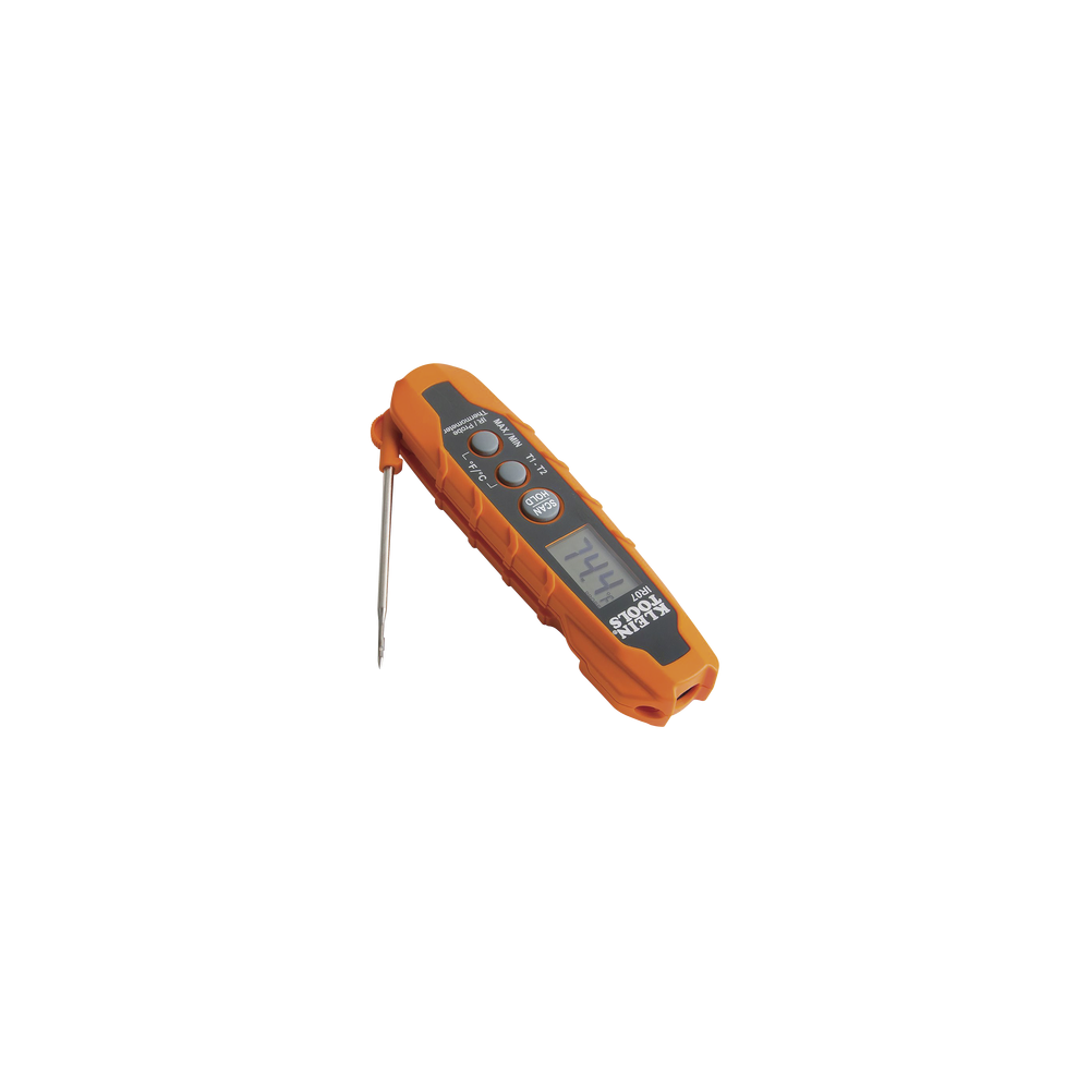 Termómetro Doble IR/Sonda con Medición ºC y ºF. Con Pantalla Retroilum