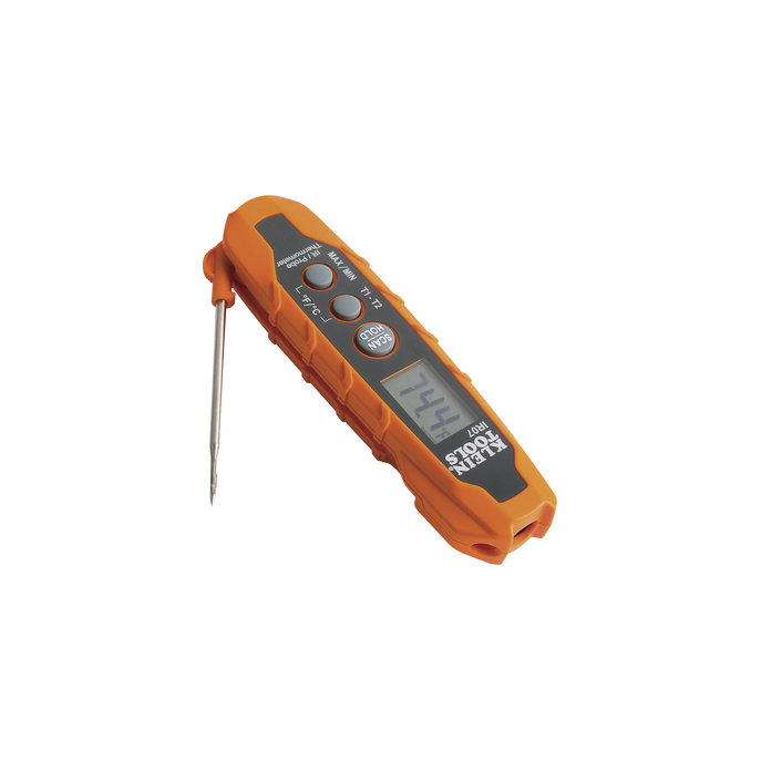 Termómetro Doble IR/Sonda con Medición ºC y ºF. Con Pantalla Retroilum