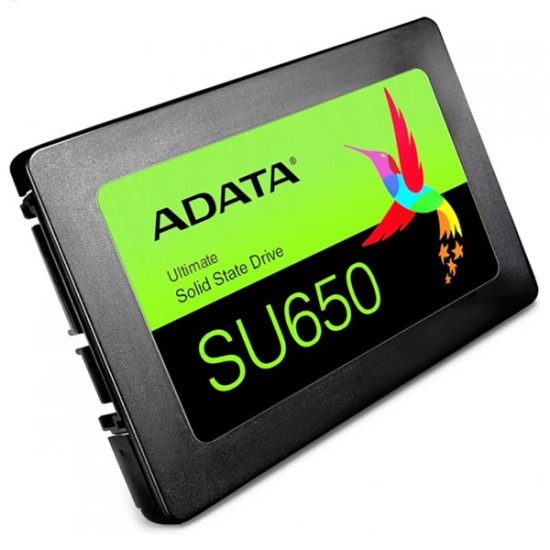 UNIDAD DE ESTADO SOLIDO SSD INTERNO ADATA SU650 512GB 2.5 SATA3 LECT.