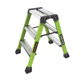 Escalera Plegable 2 Peldaños de Fibra de Vidrio / Tamaño 66 cm ( 2' 2"