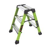 Escalera Plegable 2 Peldaños de Fibra de Vidrio / Tamaño 66 cm ( 2' 2"
