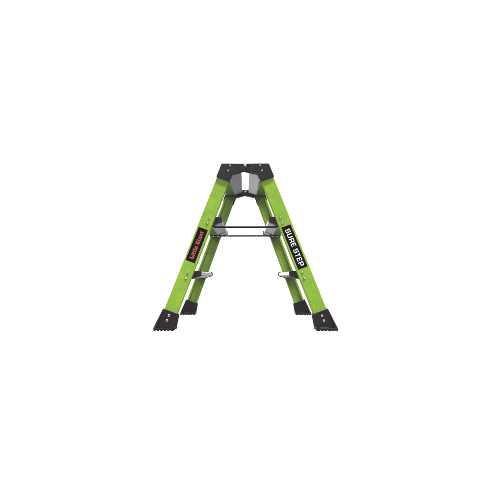 Escalera Plegable 2 Peldaños de Fibra de Vidrio / Tamaño 66 cm ( 2' 2"