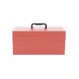 Caja de herramientas metálica con soble cerradura de 51 x 21.5 x 24cm.