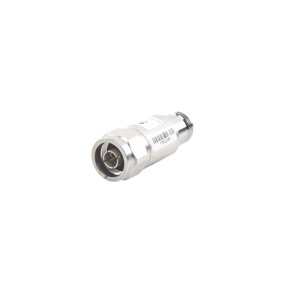 Atenuador en Línea de 20 dB, 5 W. Máximo, CD-4 GHz, Conectores N Macho