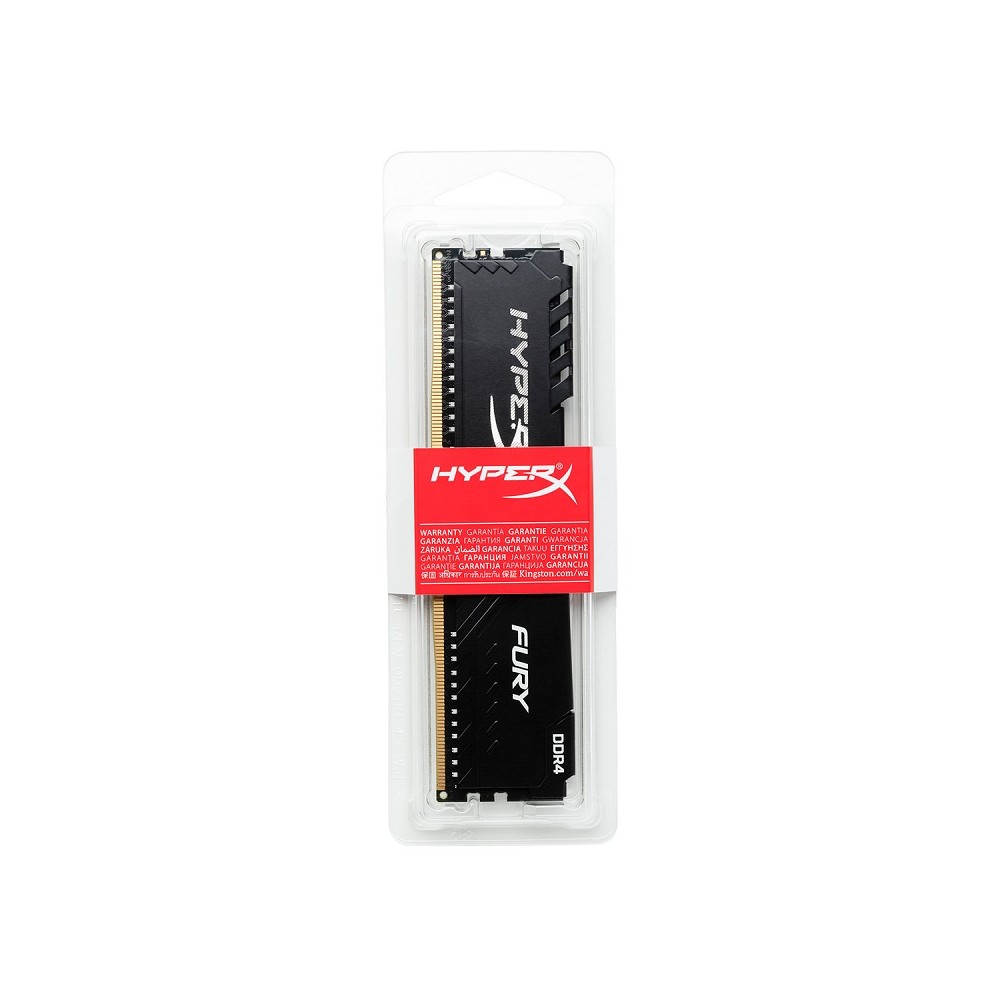 MEMORIA DDR4 HYPERX FURYBLACK 16GB 2666MHZ GEN16GBITS (HX426C16FB4/16)